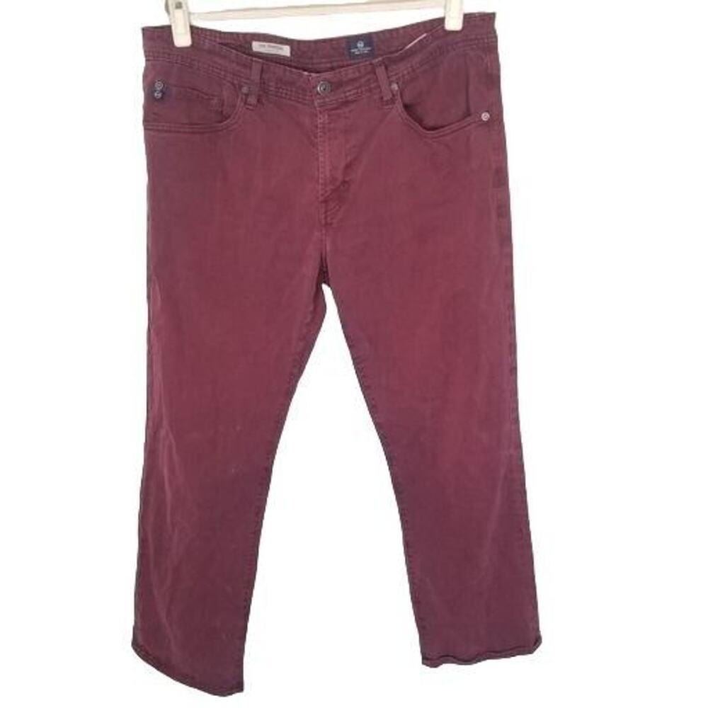 Adriano Goldschmied The Protege Men 36x30 Straight Leg Denim Pants Preppy Casual